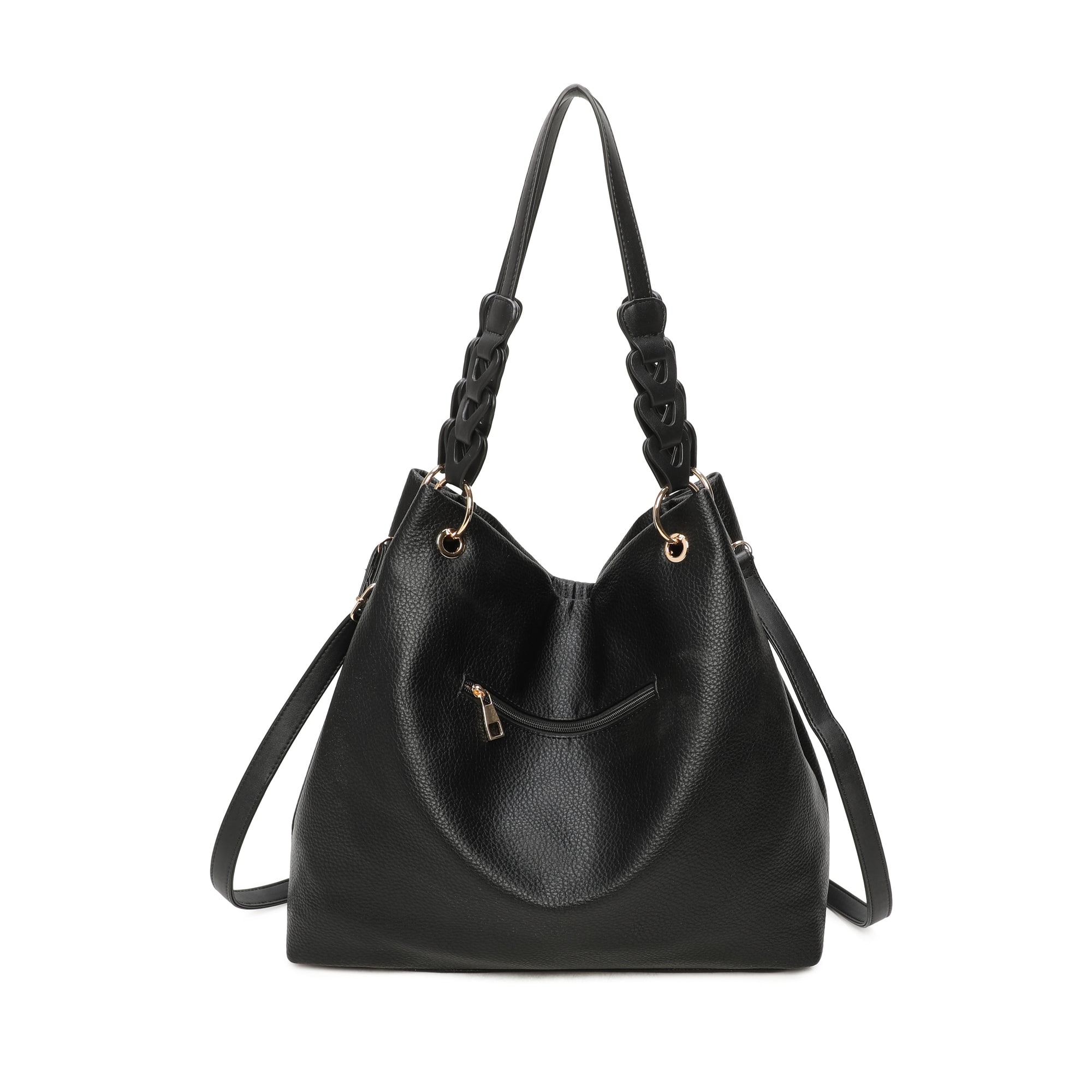 Selena Hobo Bag -Black view 3