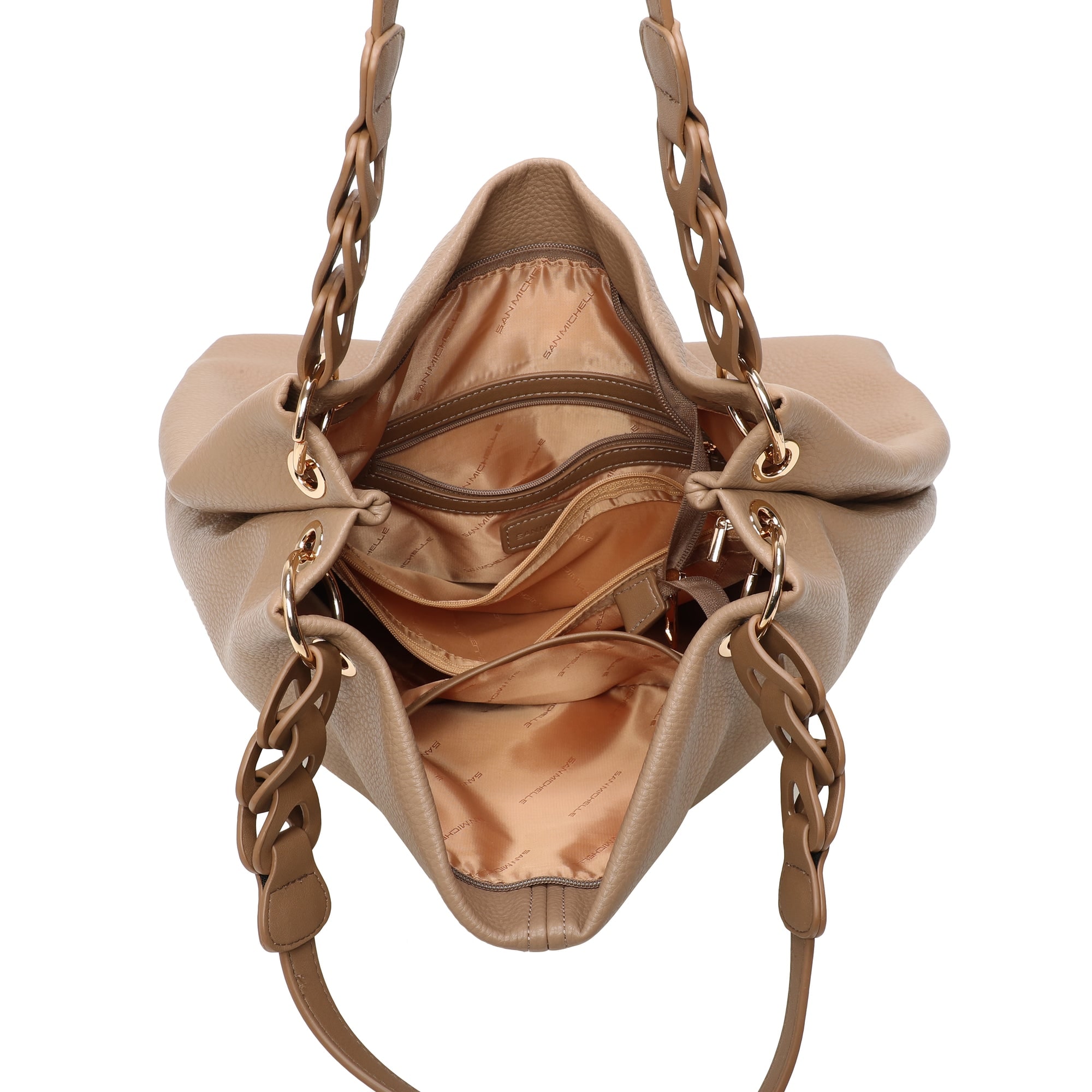 Selena Hobo Bag -Khaki view 4