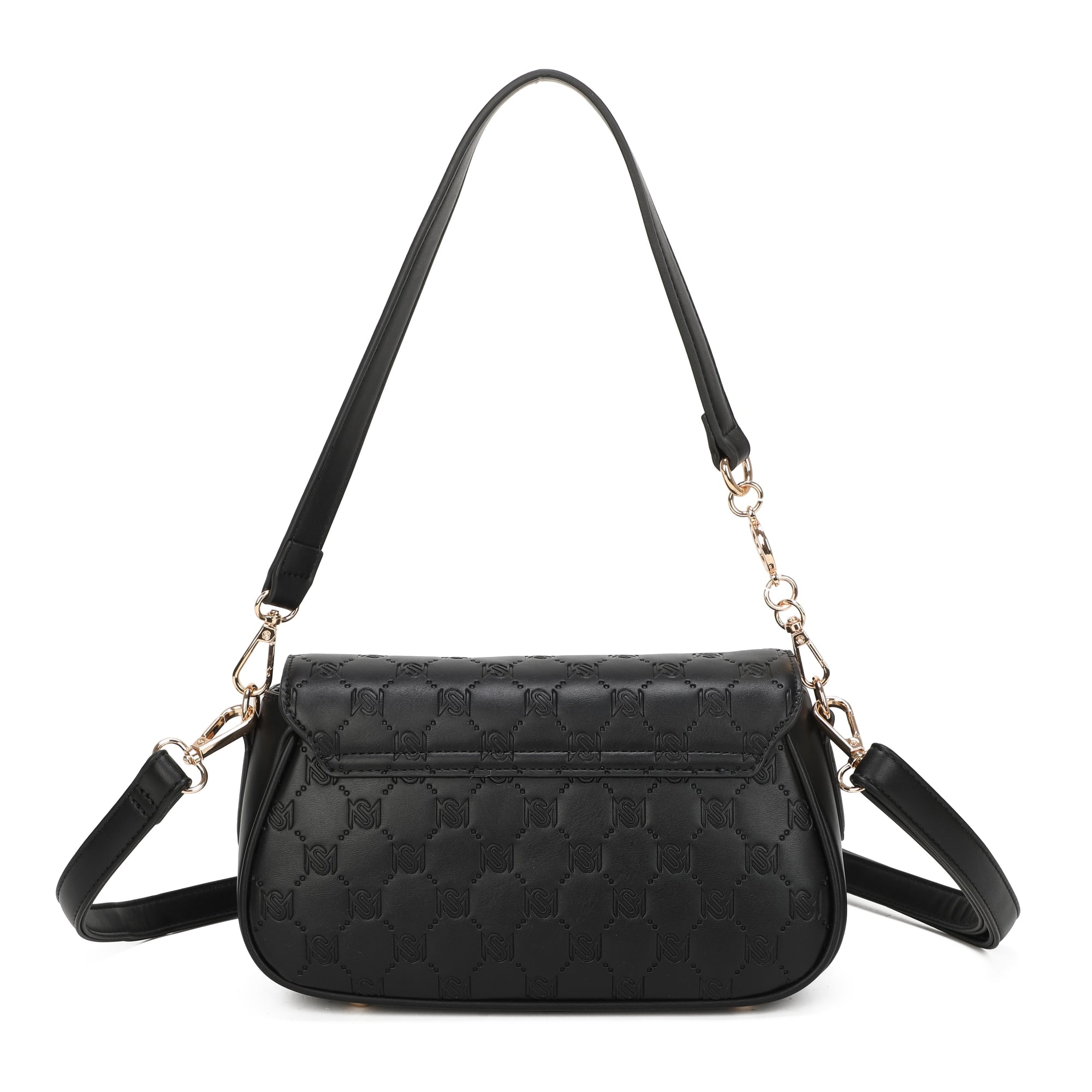 Sofia Baguette Bag - Black view 3