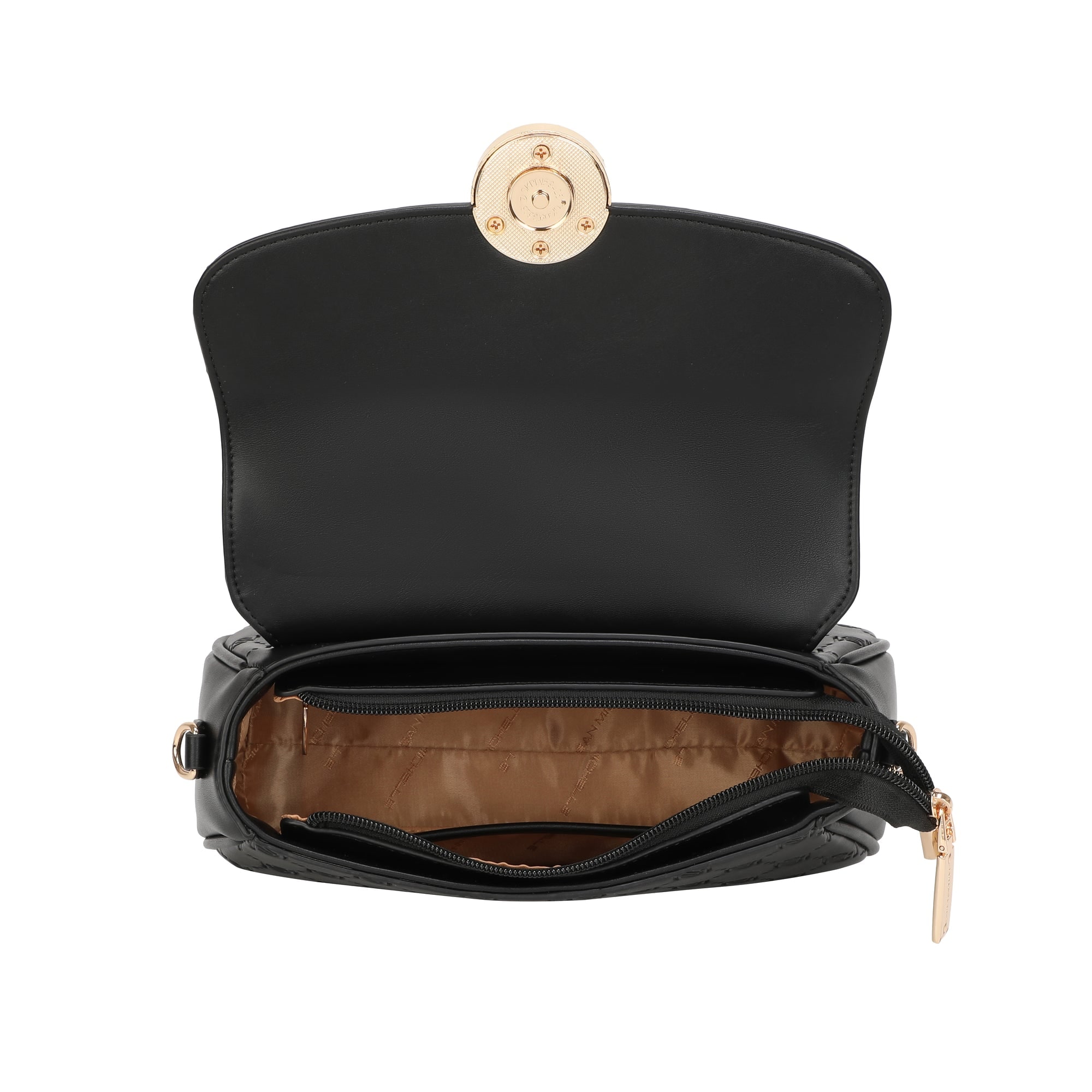 Sofia Baguette Bag - Black view 4