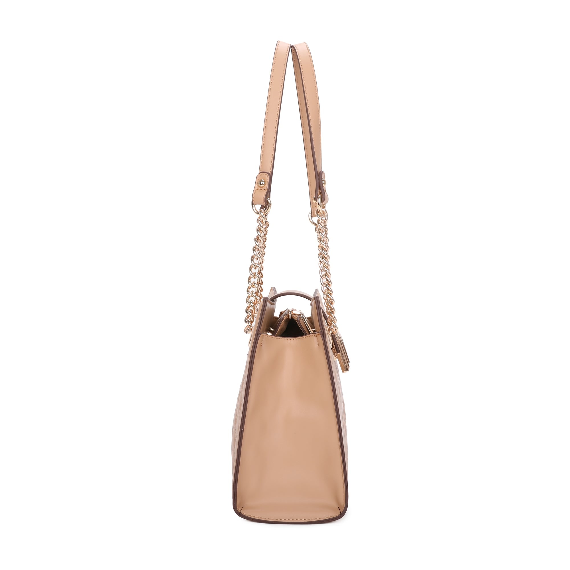 Sofia Chained Tote Bag - Camel view 4
