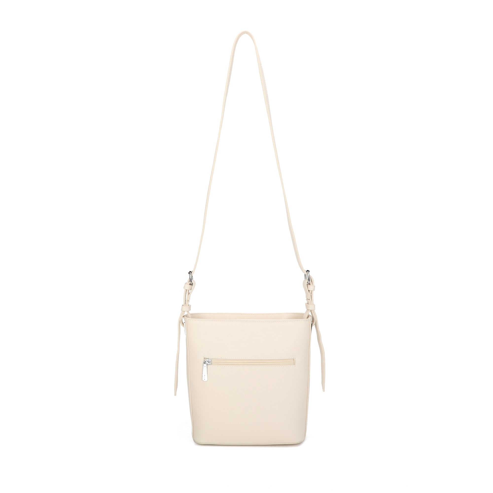 Tali Bucket Bag - Beige view 3