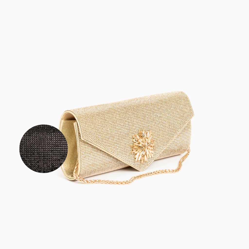 Tara Clutch Bag - Black view 3