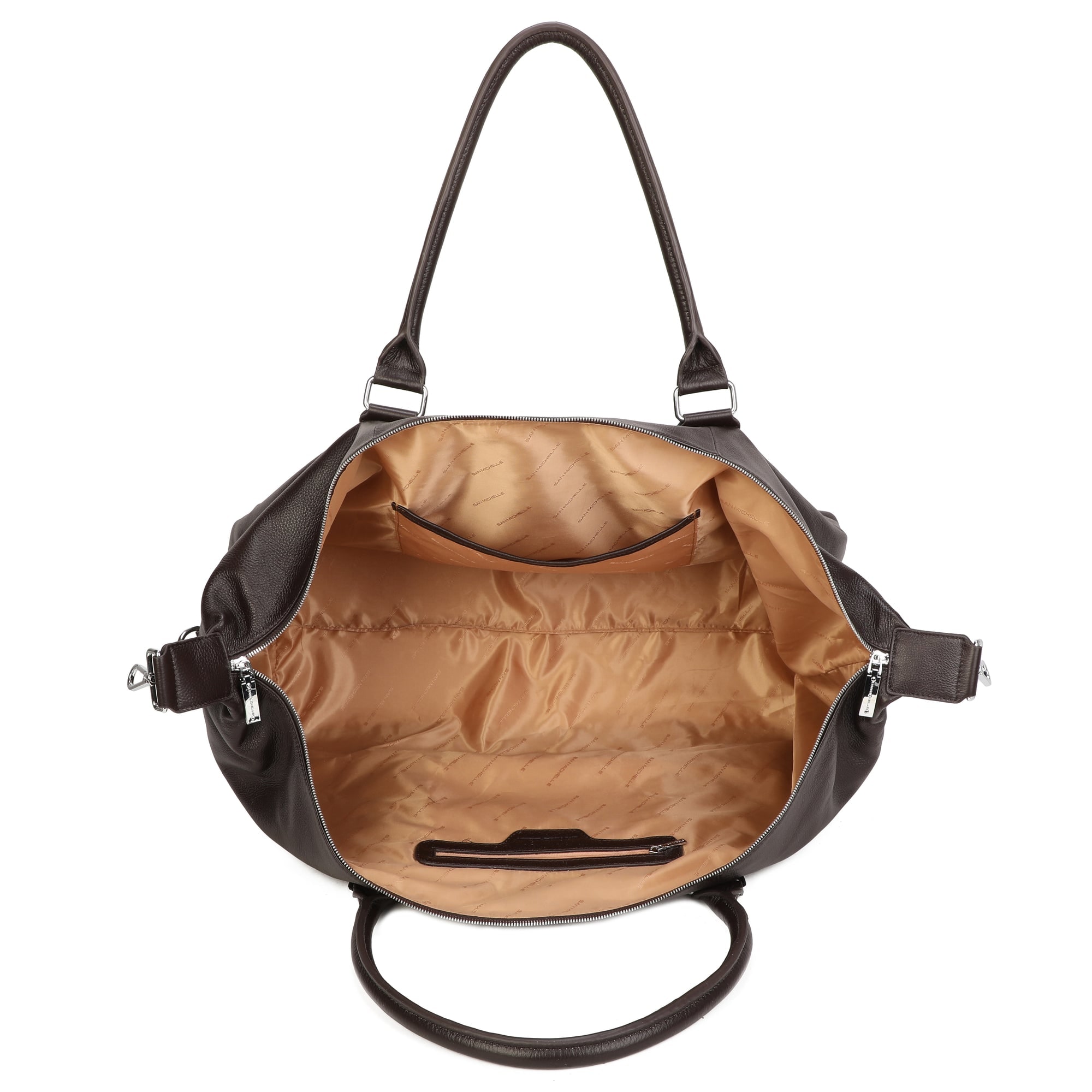 Taylor Leather Duffel Bag - Coffee view 9
