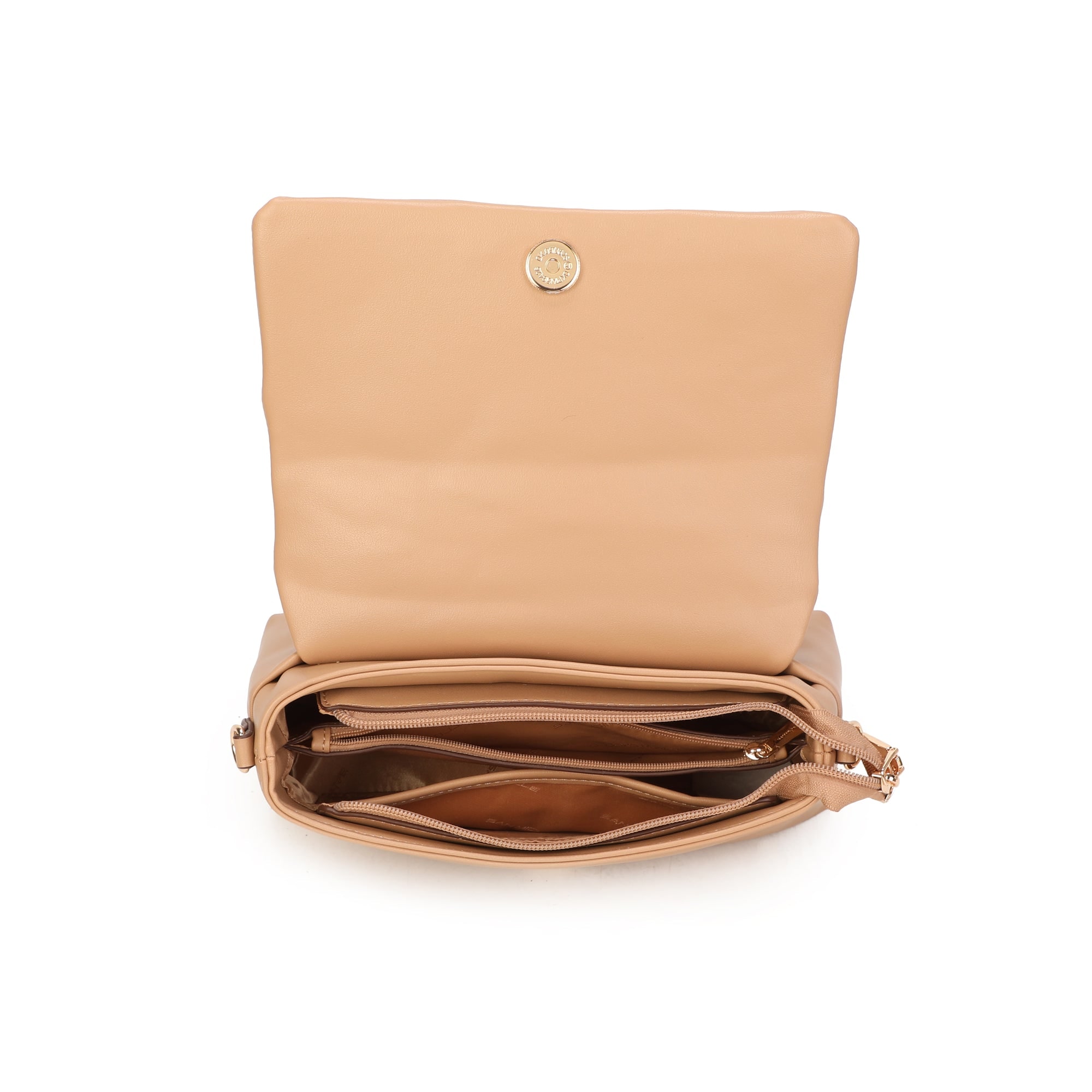 Tiara Shoulder Bag - Tan view 3