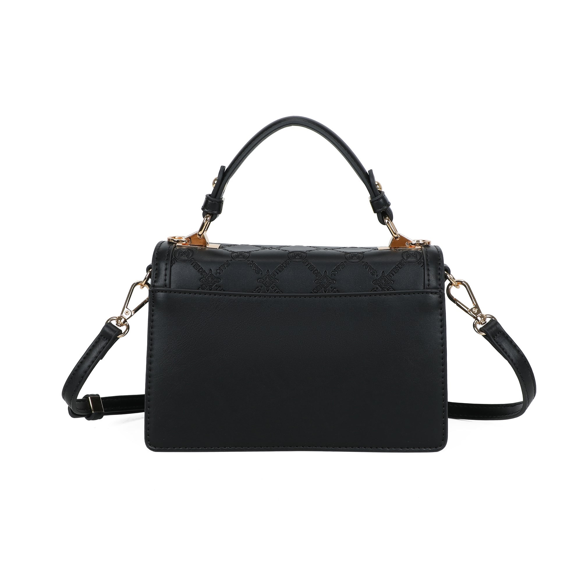 Toni Top Handle Bag - Black view 3