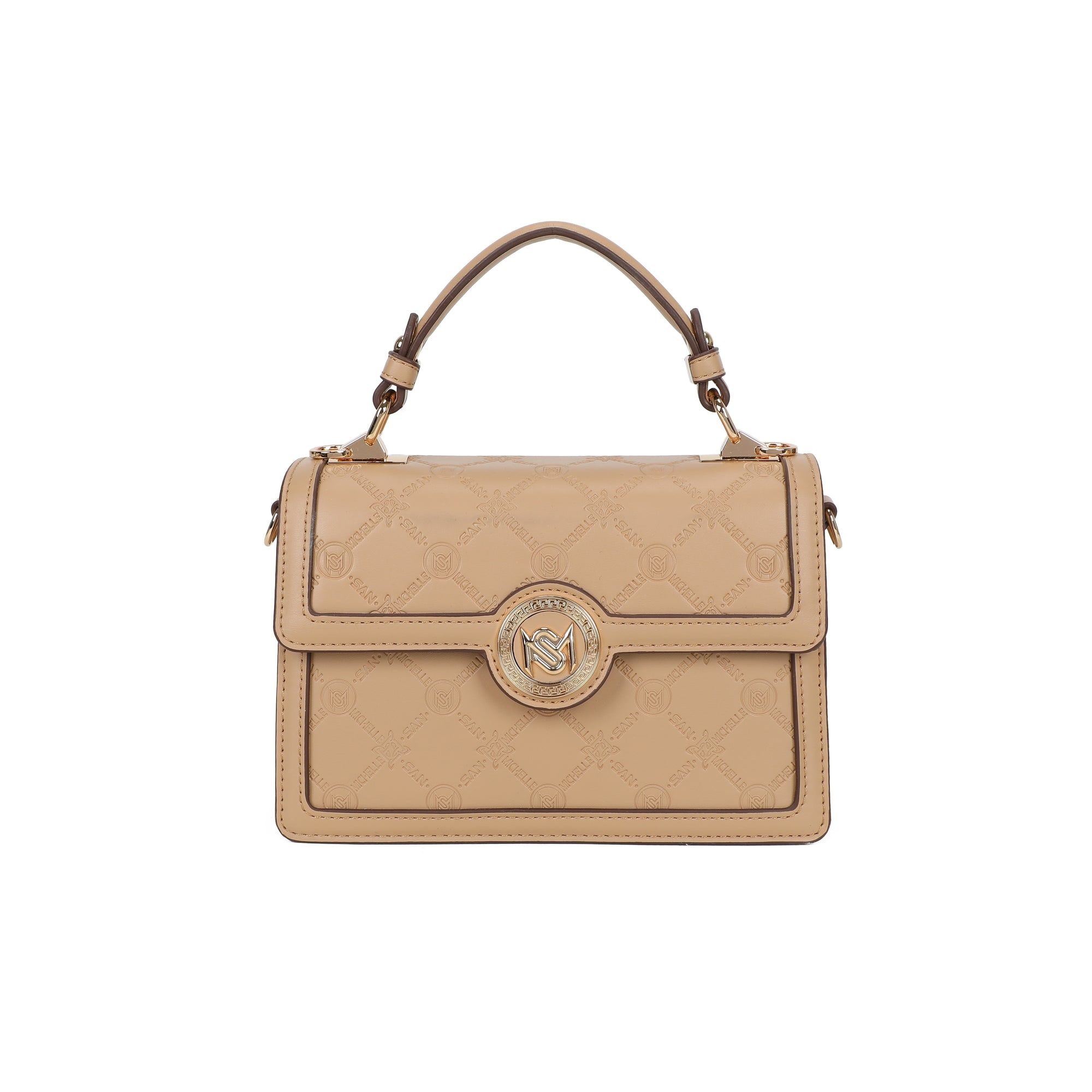 Toni Top Handle Bag - Camel
