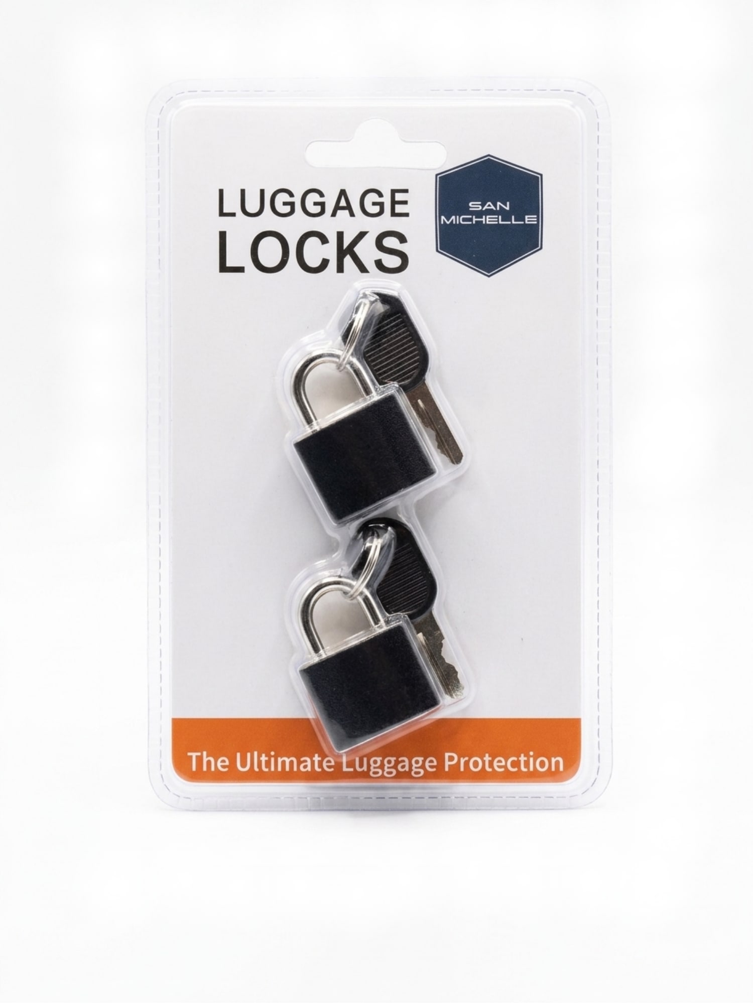 Travel Lock - Pack of 2 - Black