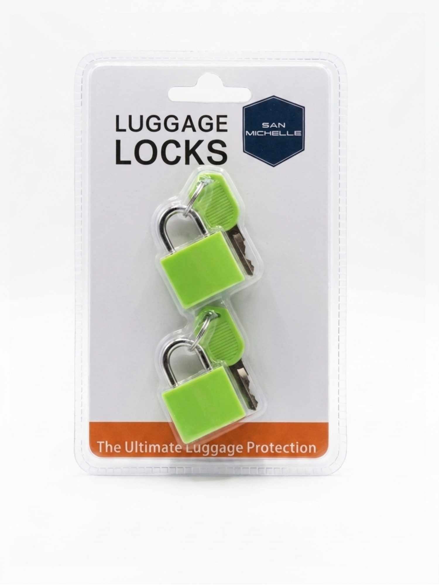 Travel Lock - Pack of 2 - Green