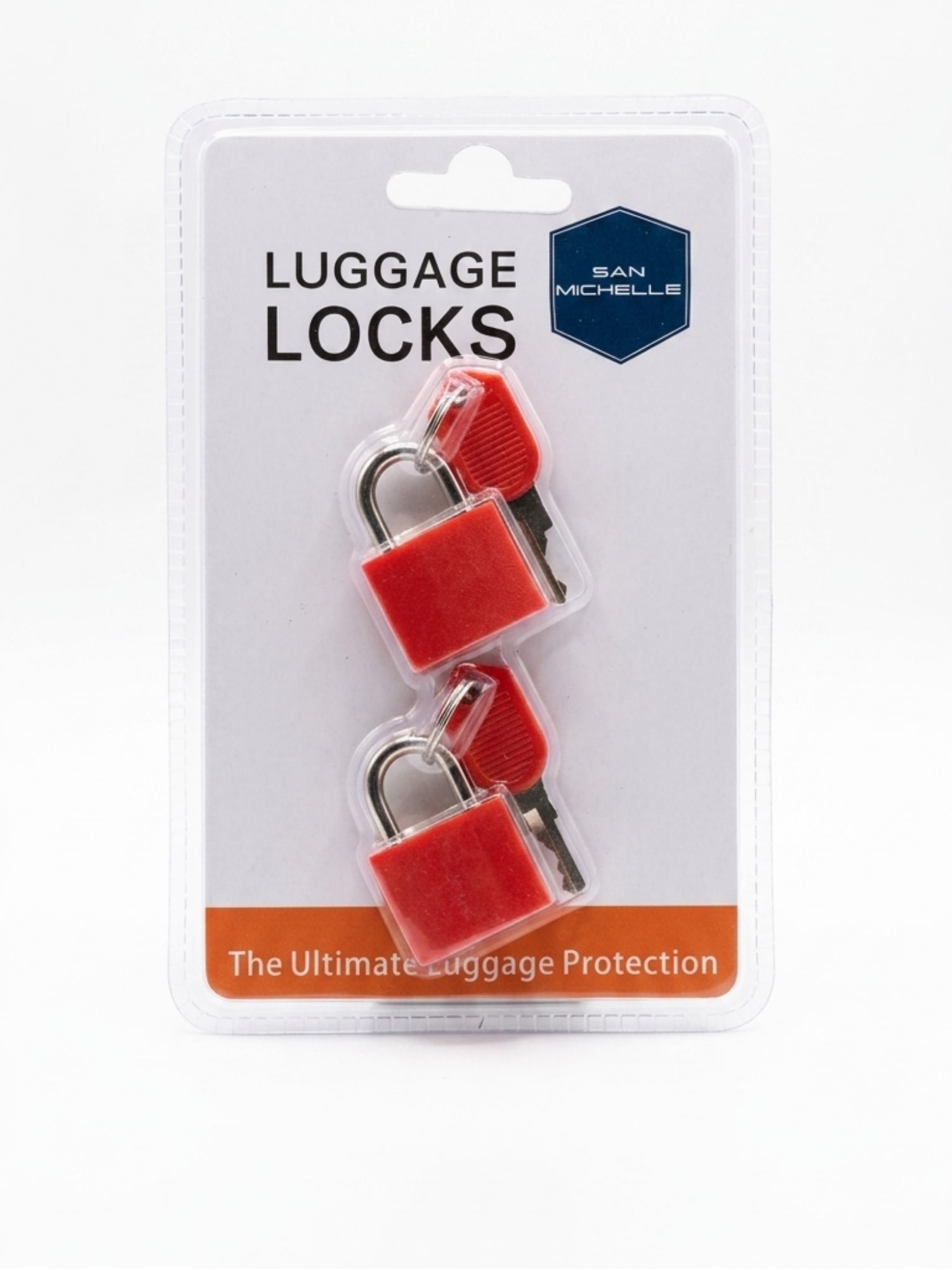 Travel Lock - Pack of 2 - Red
