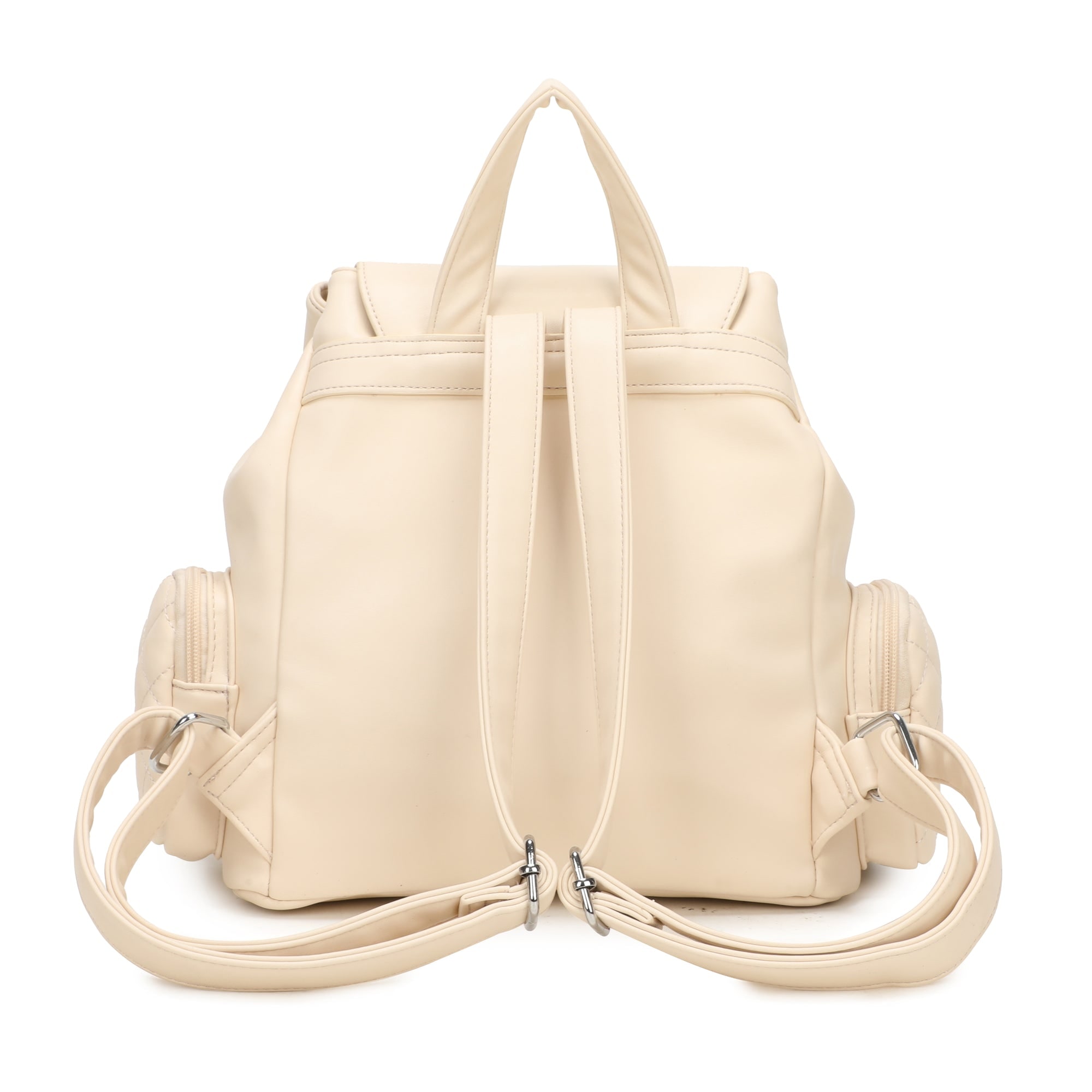 Trish Backpack - Cream view 3