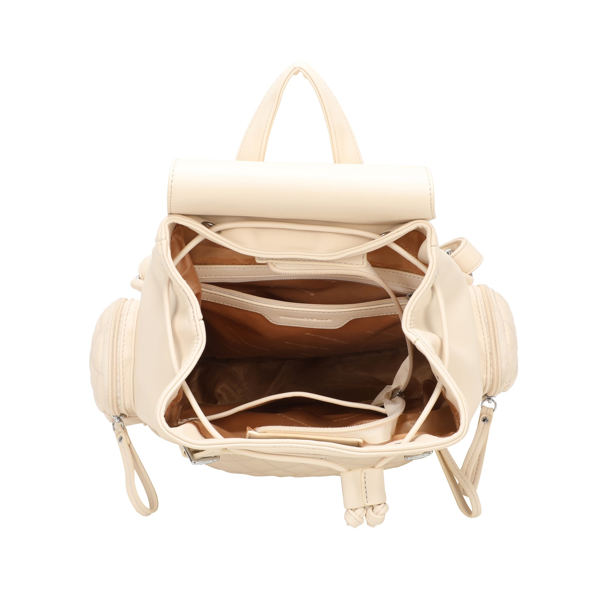 Trish Backpack - Cream view 4