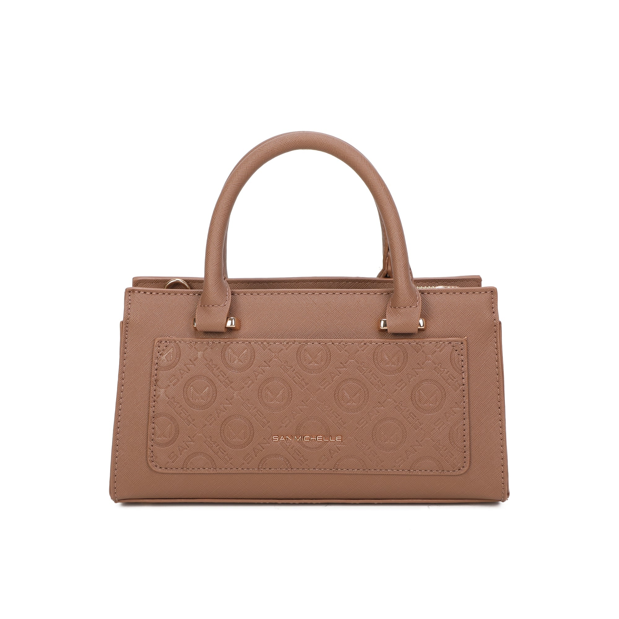 Trish Top Handle Bag - Brown