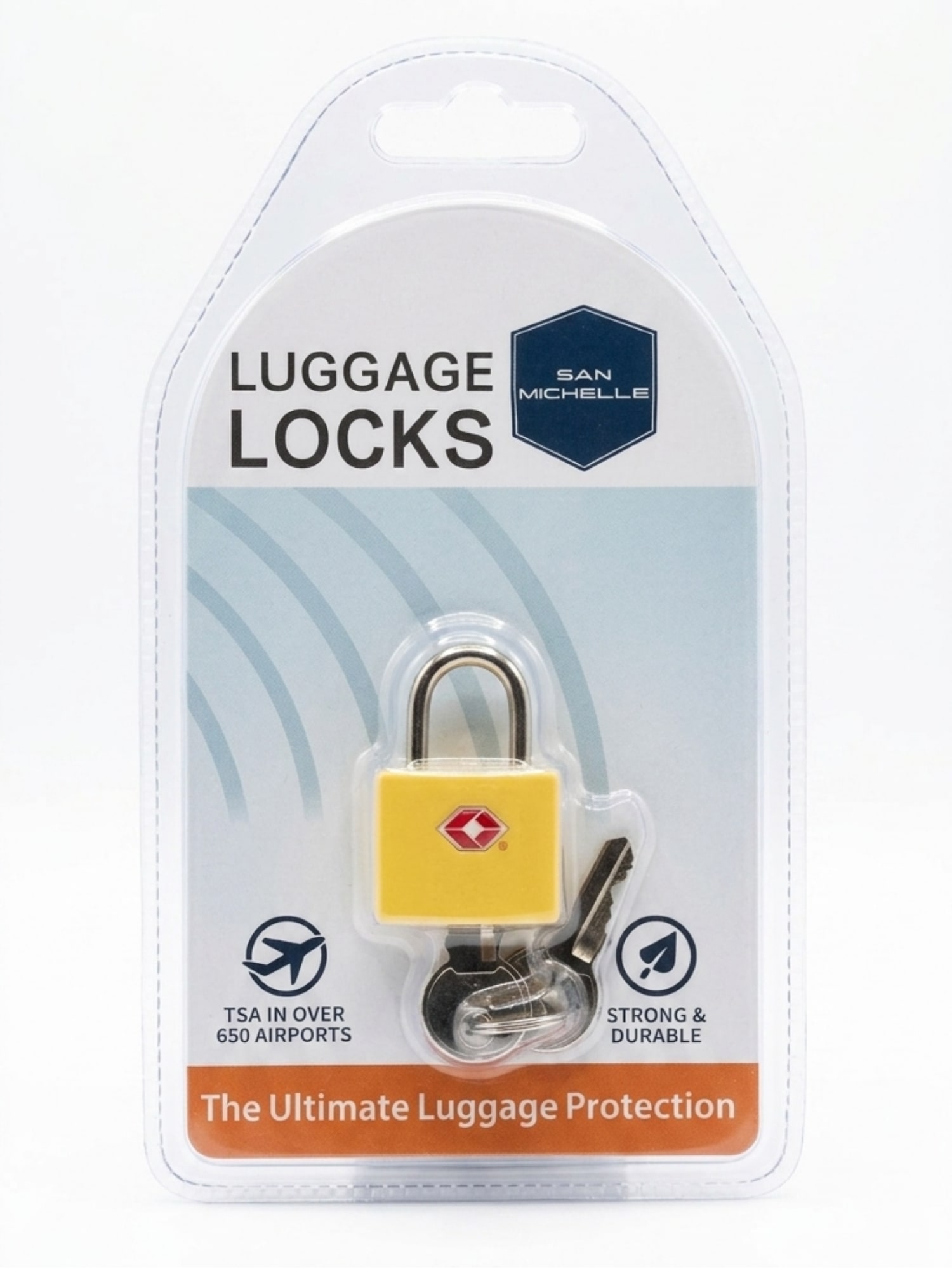 TSA Travel Lock with Key - Black
