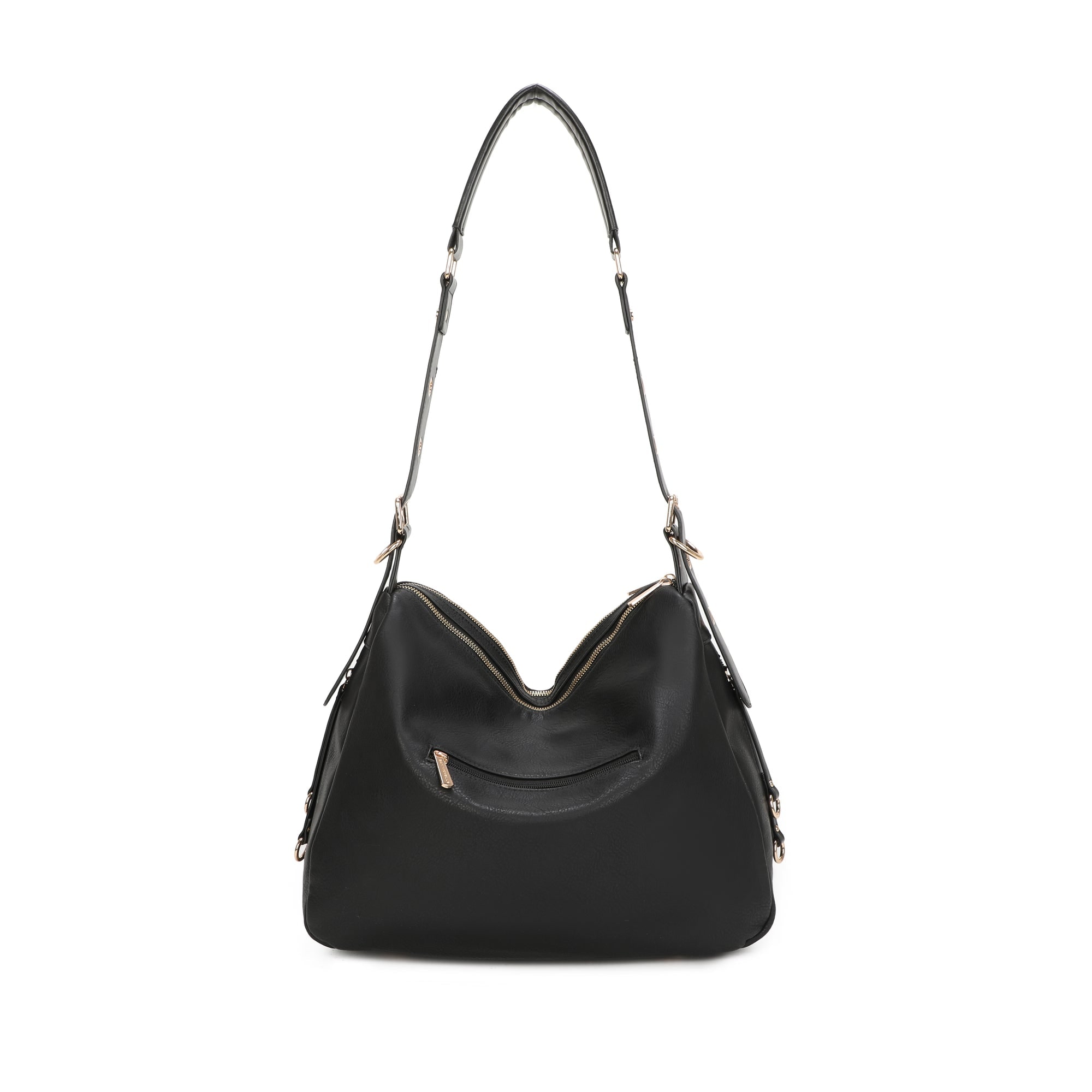 Vanessa Hobo Bag - Black view 3