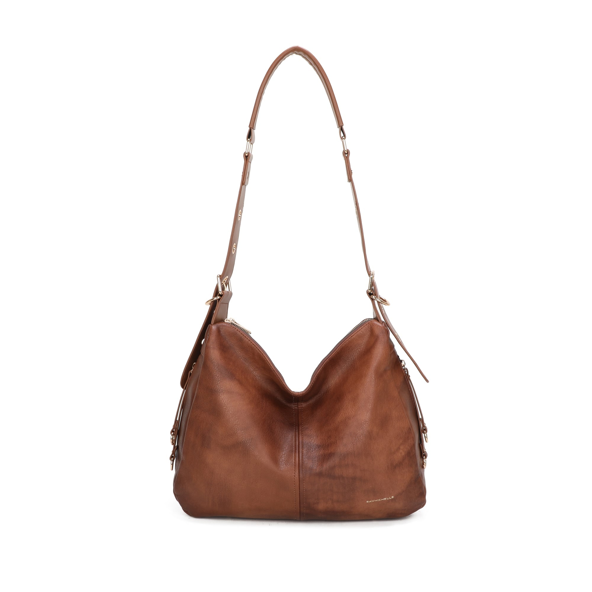 Vanessa Hobo Bag - Brown