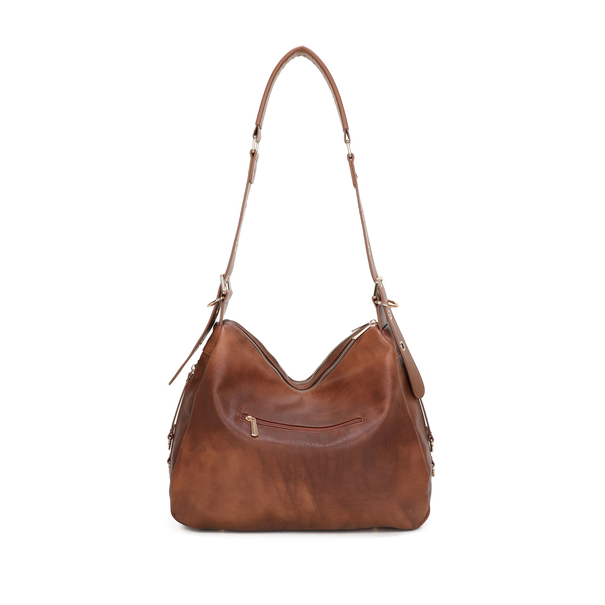 Vanessa Hobo Bag - Brown view 3