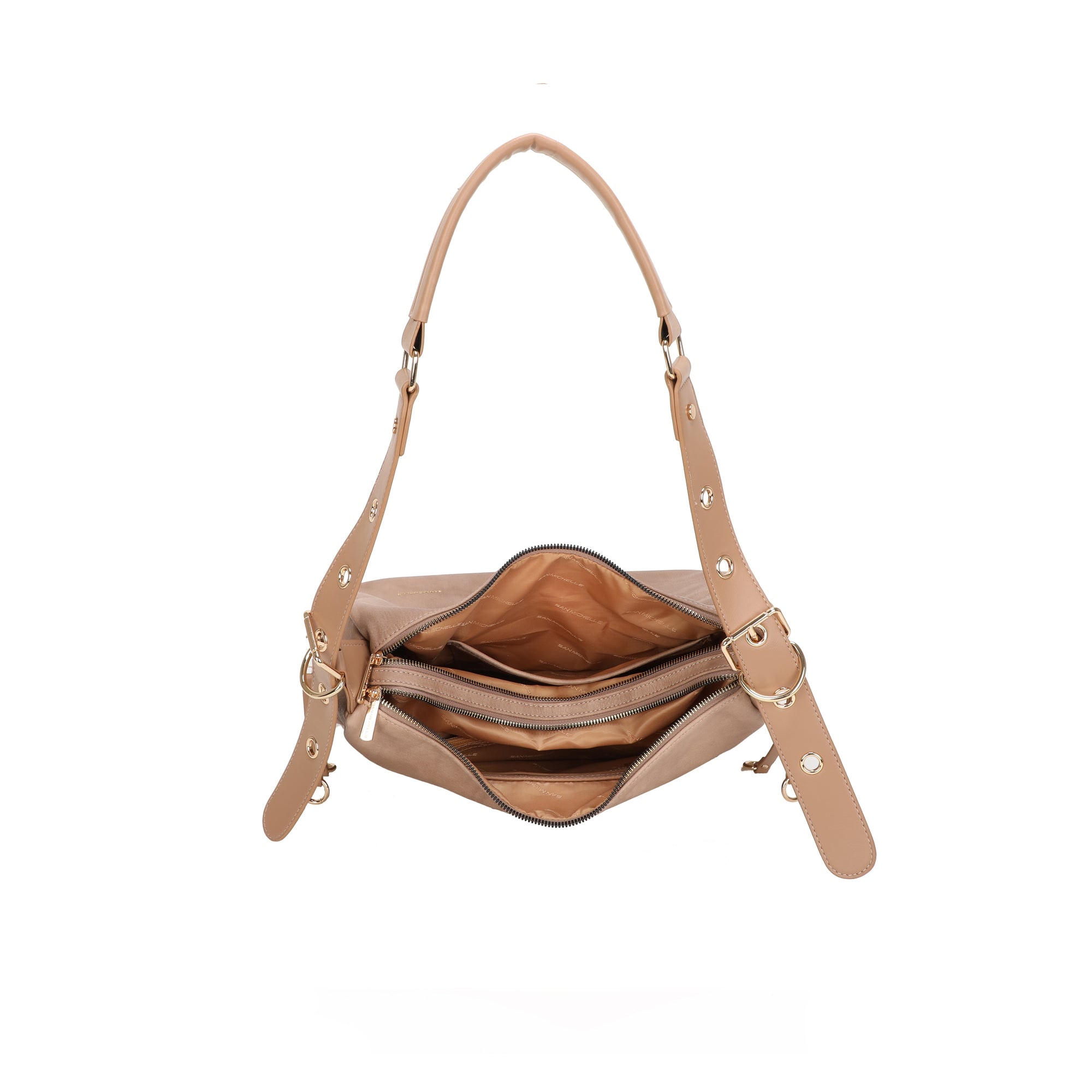 Vanessa Hobo Bag - Camel view 4