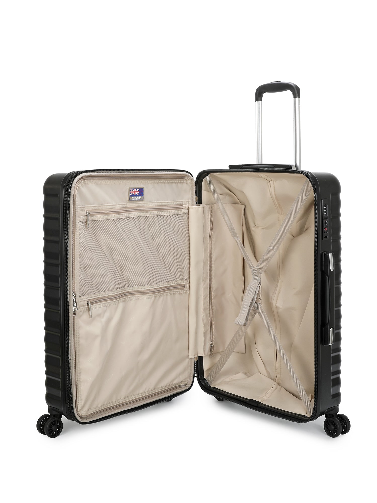 Ventus Odyssey 66cm Suitcase - Black view 4