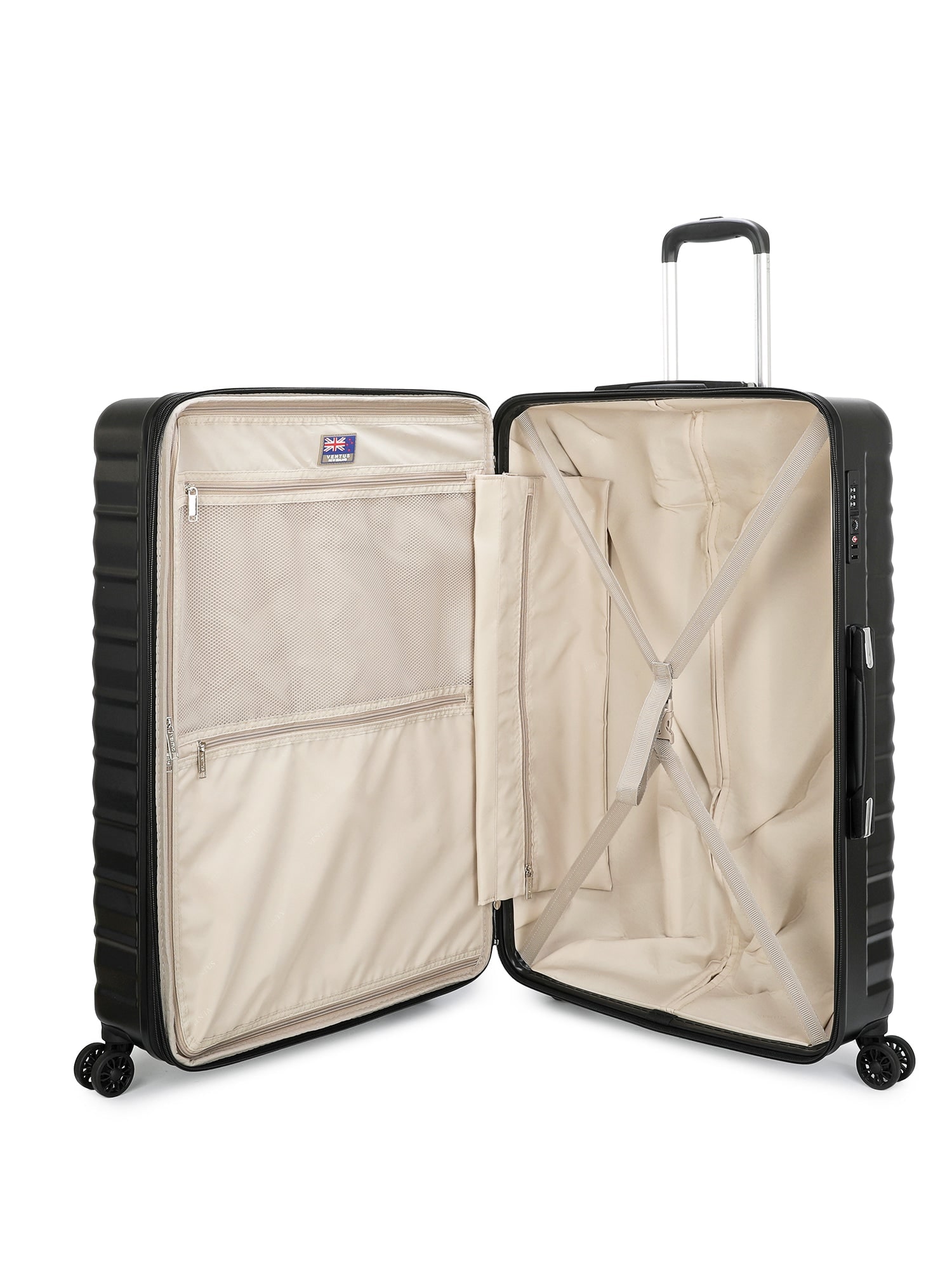 Ventus Odyssey 76cm Suitcase - Black view 4