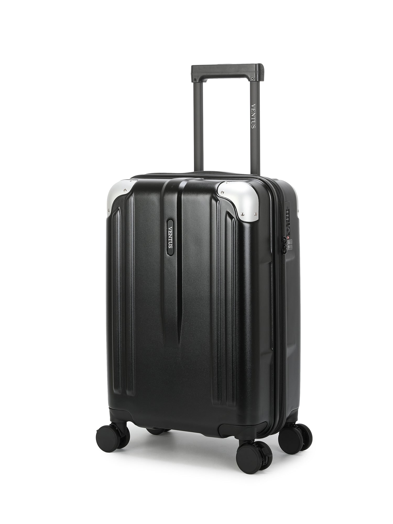 Ventus Secure Traveller 55cm Suitcase - Black
