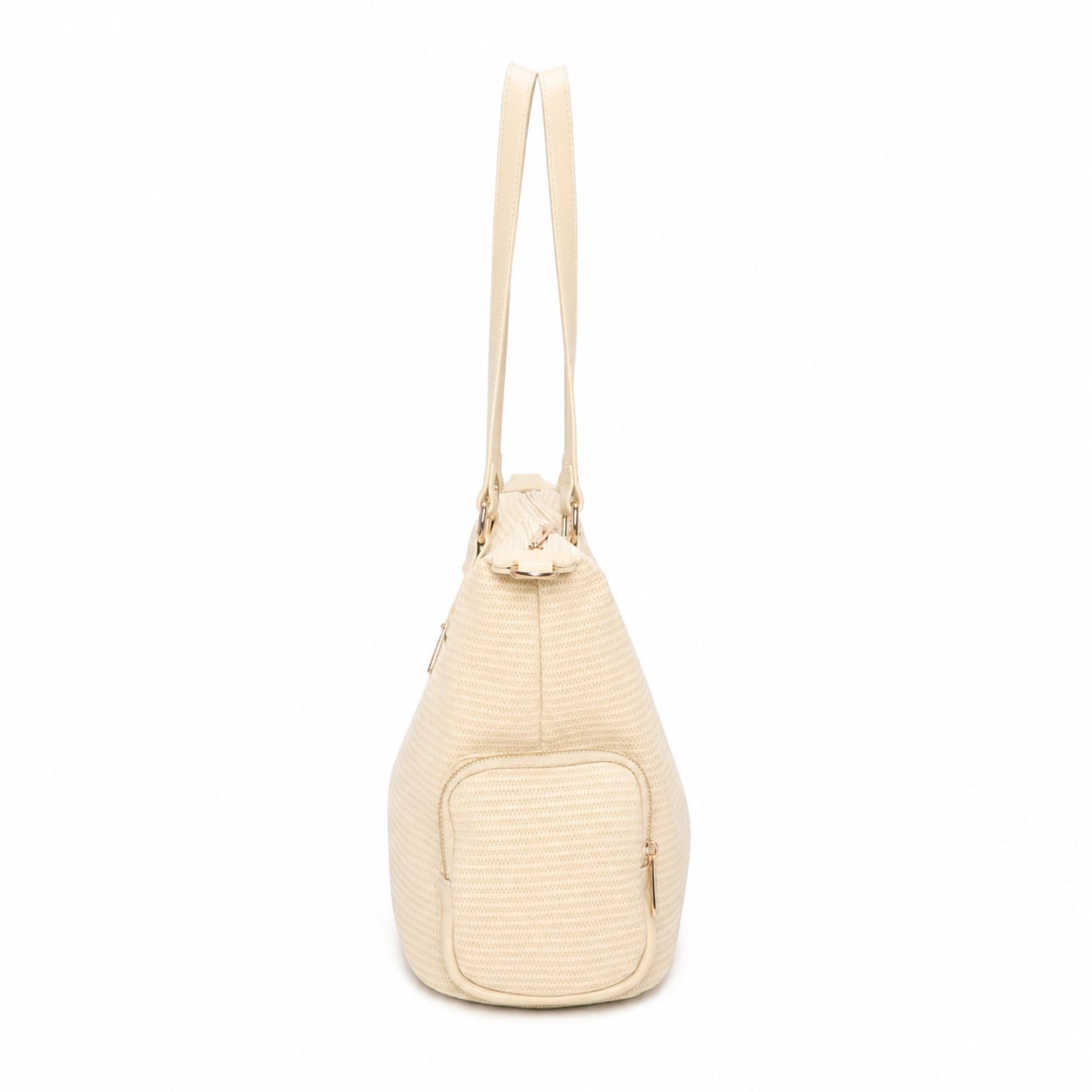 Vicky Soft Tote Bag - Beige view 3
