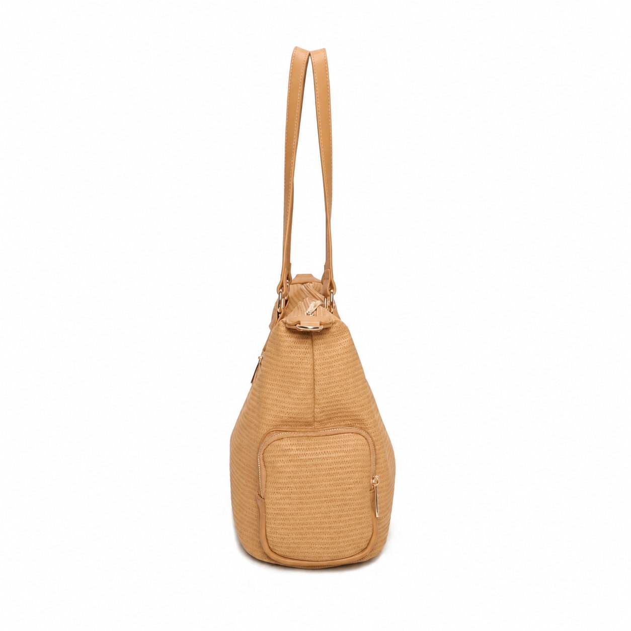 Vicky Soft Tote Bag - Tan view 3