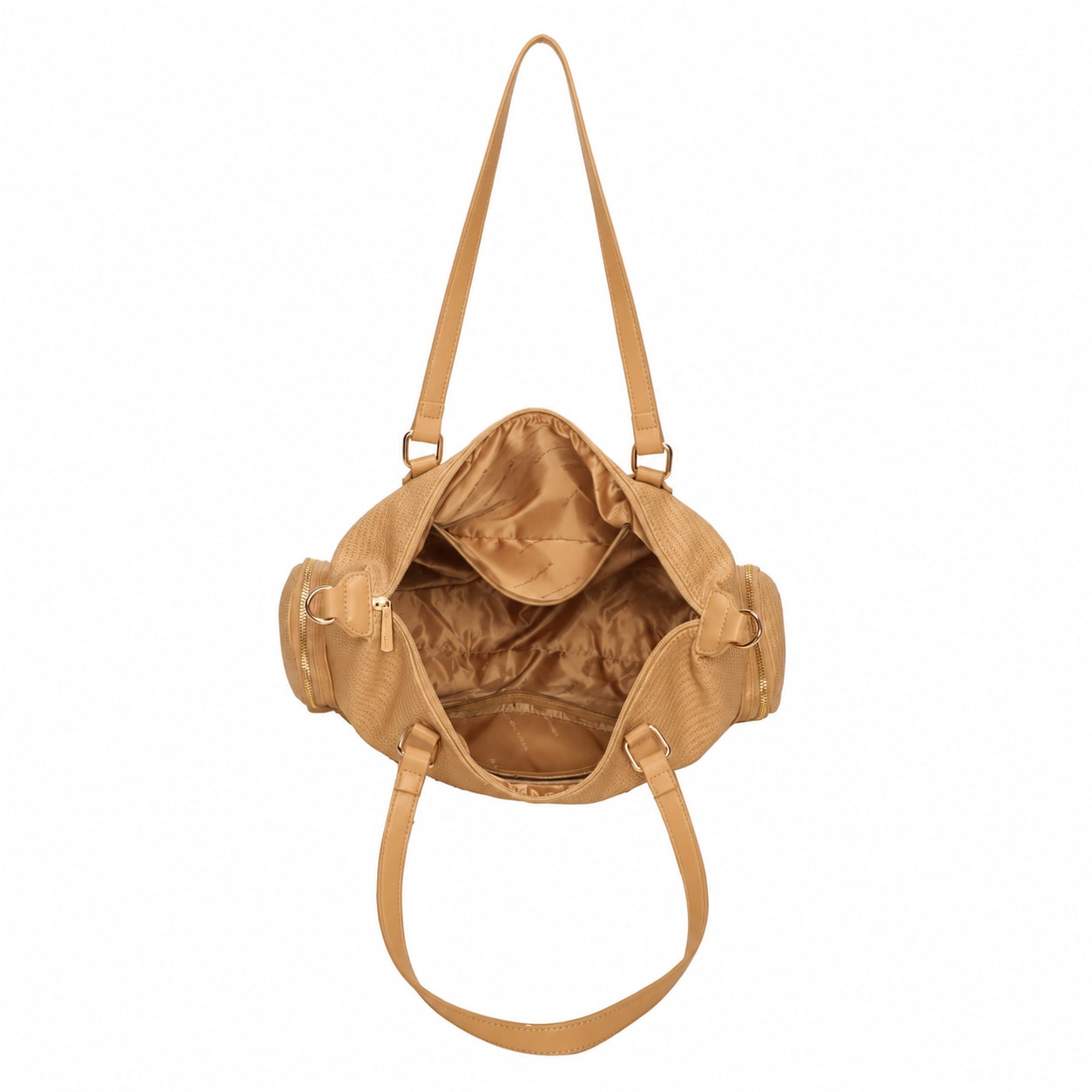 Vicky Soft Tote Bag - Tan view 4