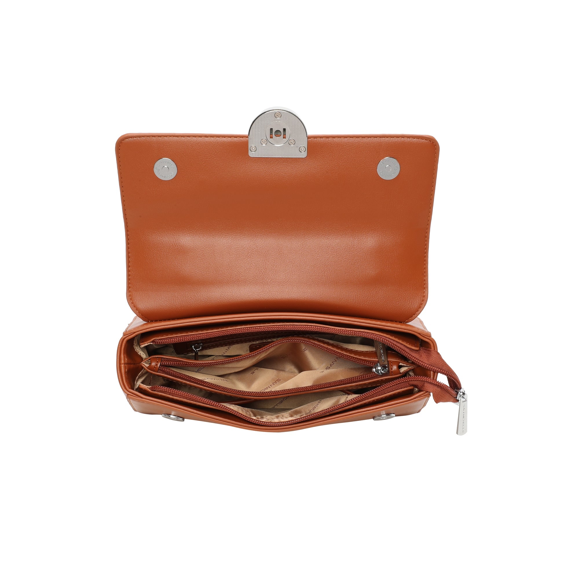 Wendy Crossbody Bag-Rust view 4