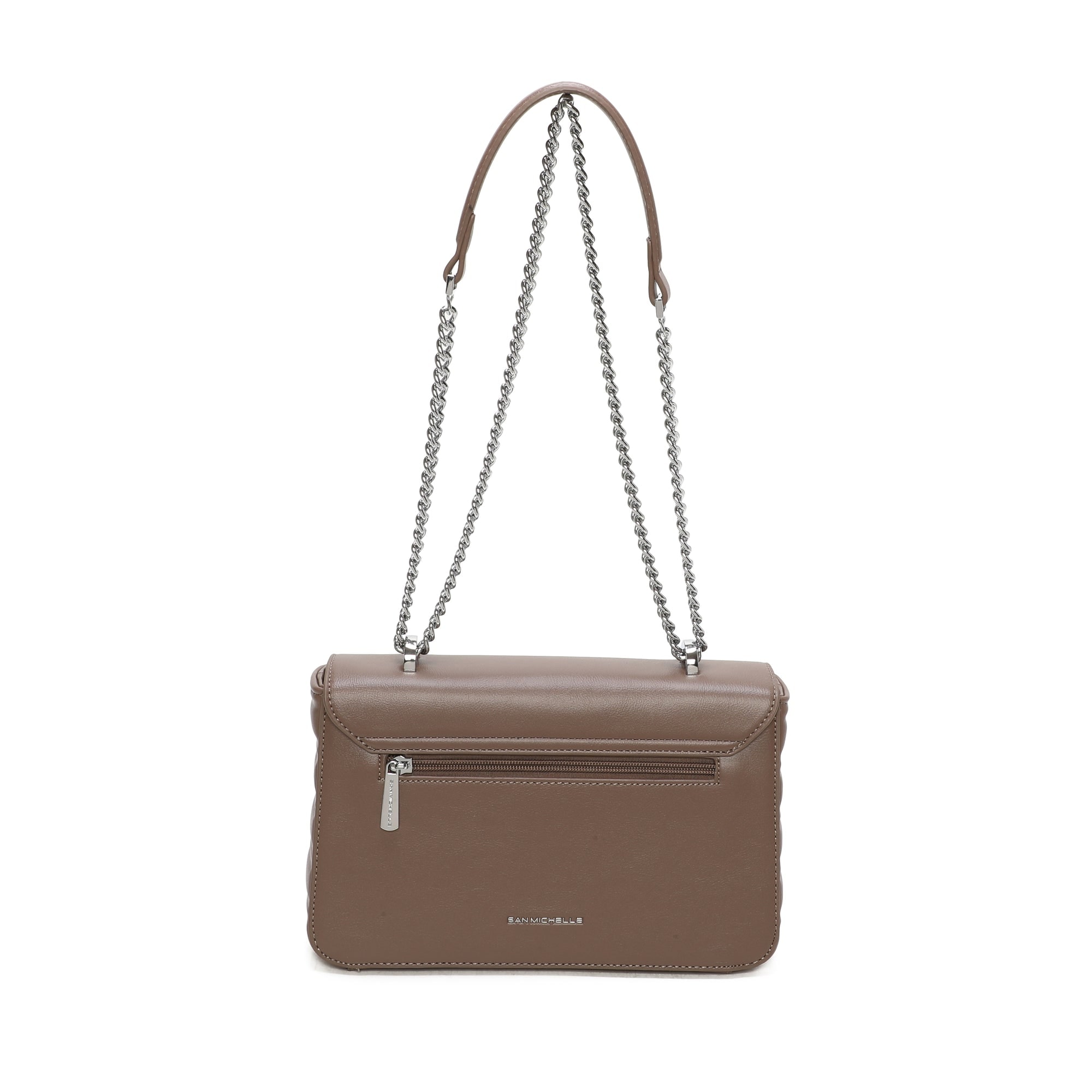 Wendy Crossbody Bag-Taupe view 3