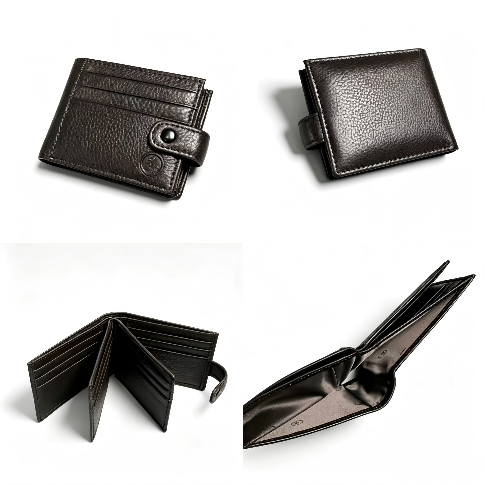 Weston Leather Wallet - Coffee view 3