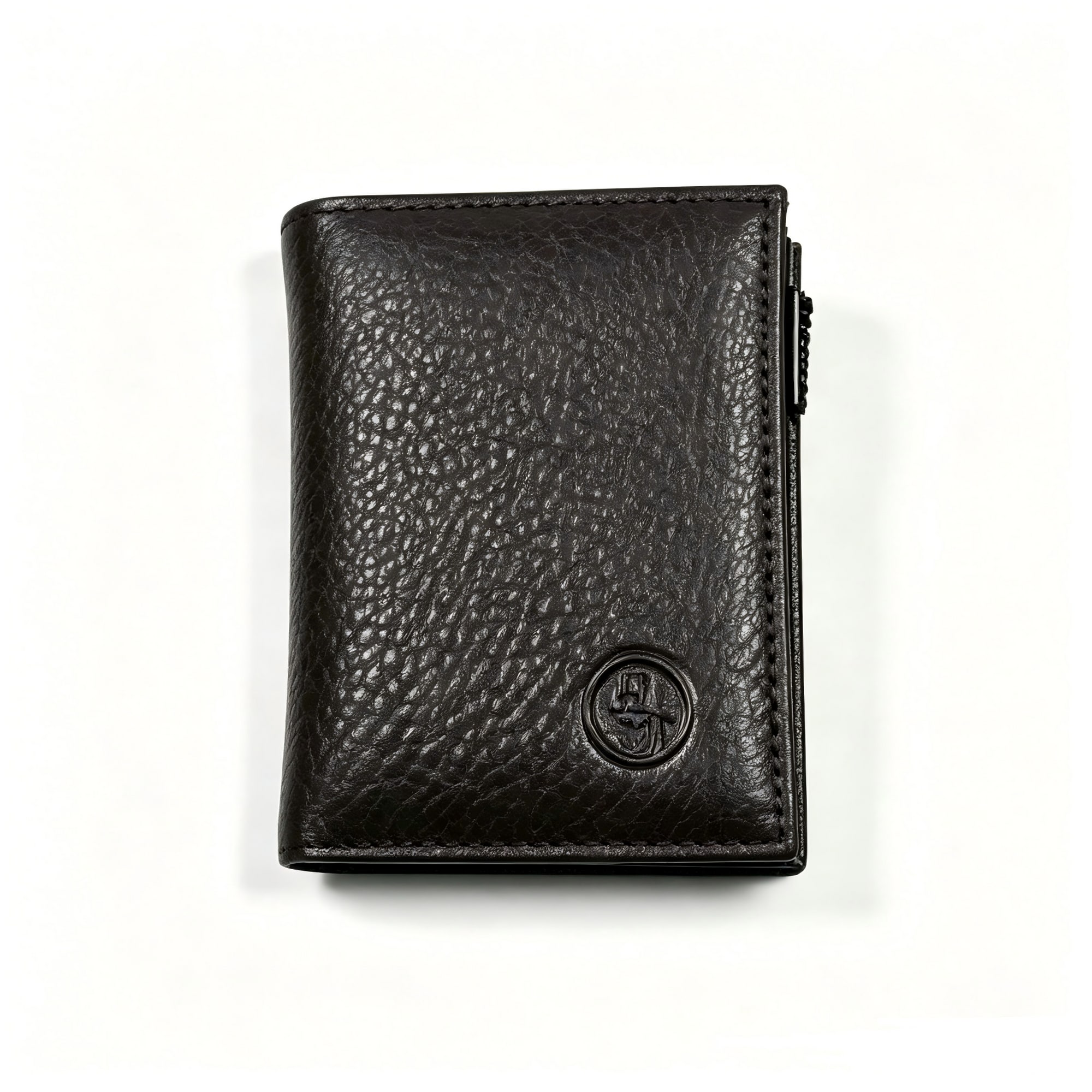 Bennett Pop Up Leather Wallet - Black