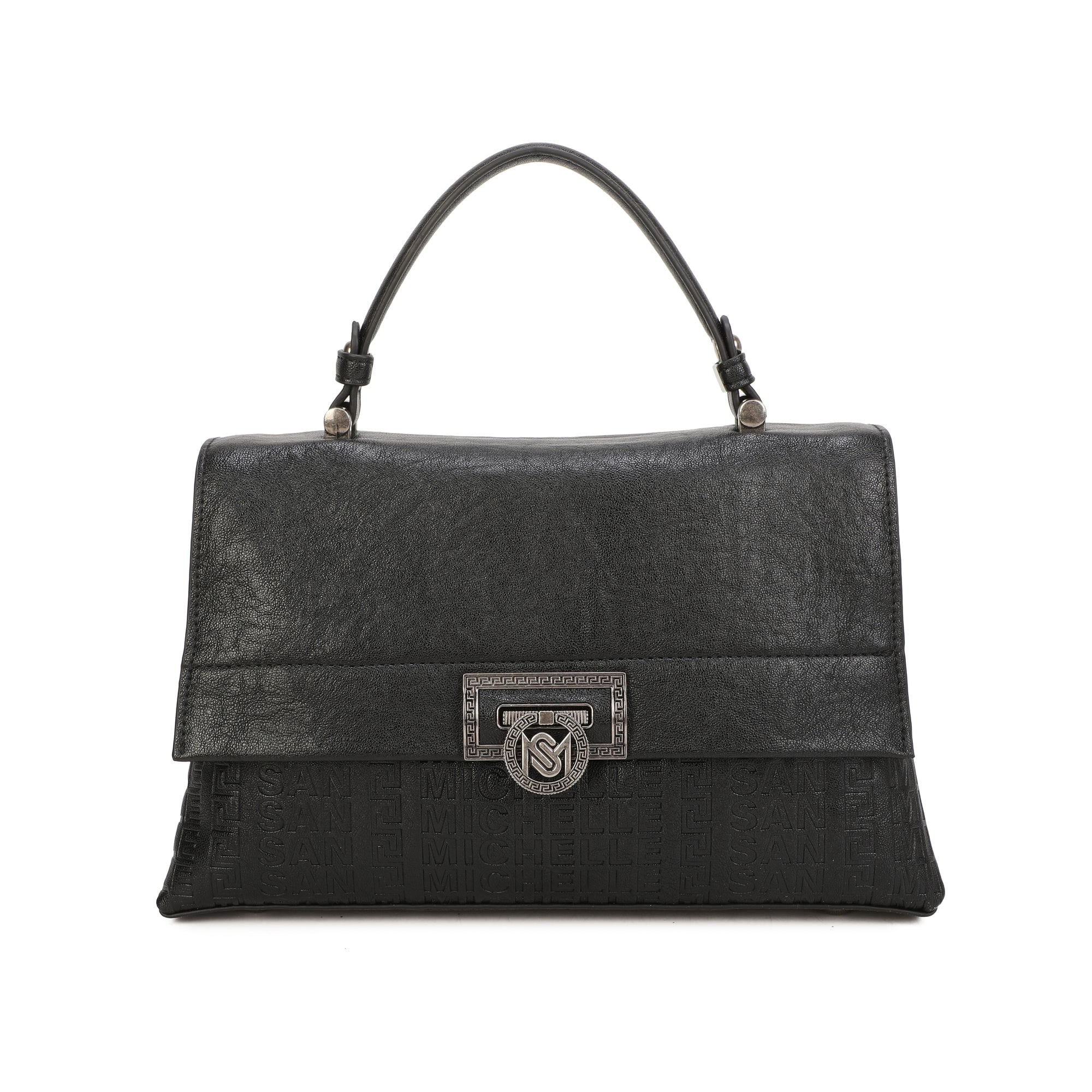 Willow Top Handle Bag - Black
