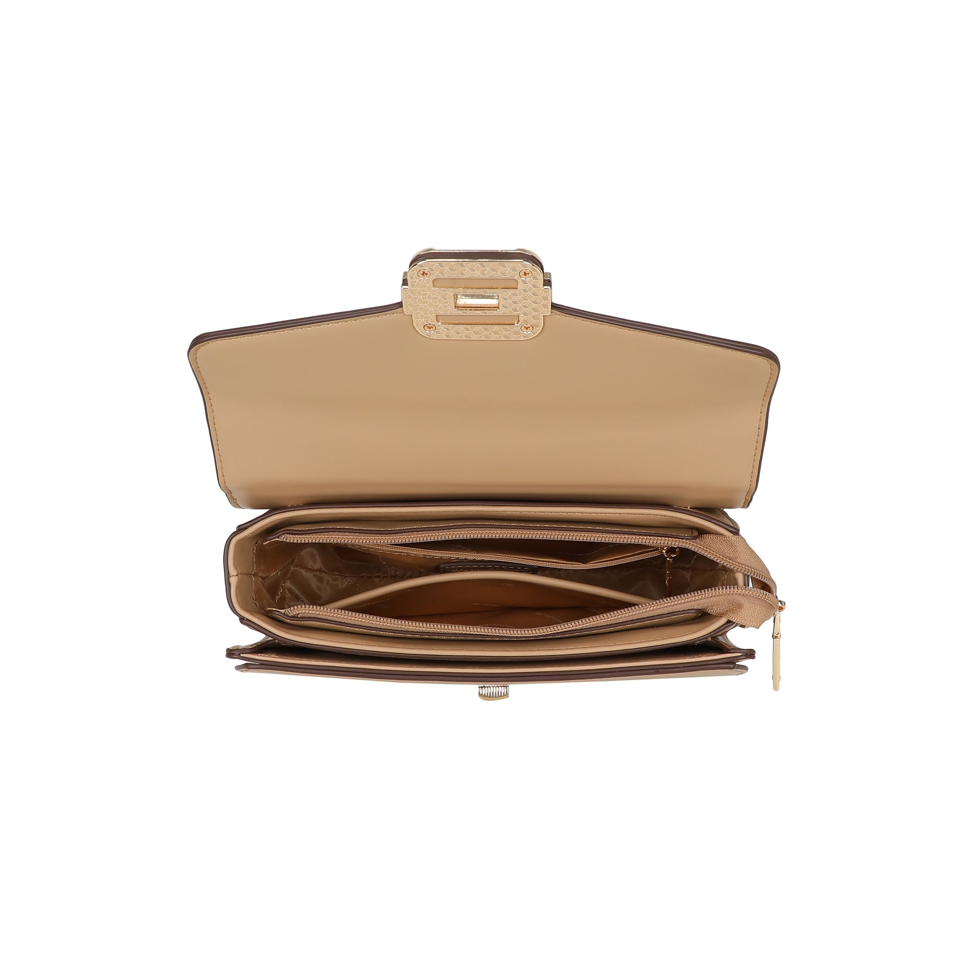 Zia Crossbody Bag - Camel view 4