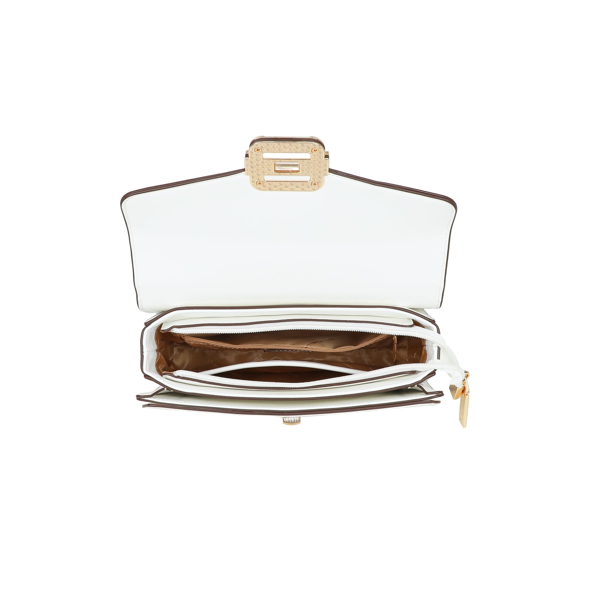 Zia Crossbody Bag - White view 4