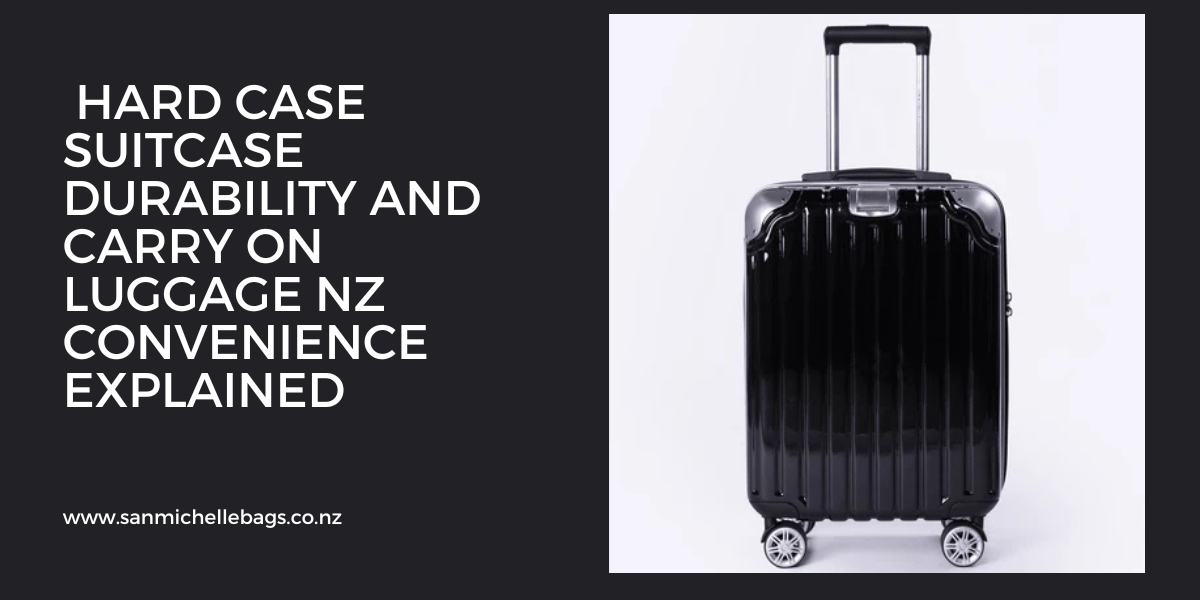 Smart Travel Starts Here: Hard Case Suitcase Durability and Carry On Luggage NZ Convenience Explained