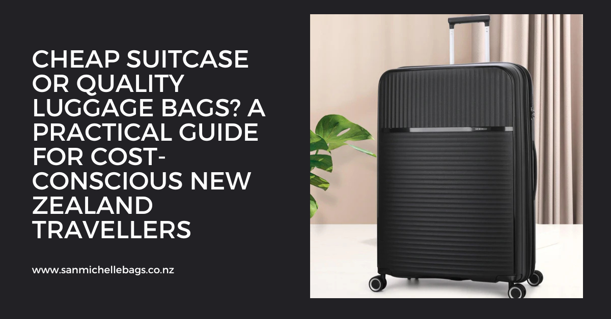 Cheap Suitcase or Quality Luggage Bags? A Practical Guide for Cost-Conscious New Zealand Travellers
