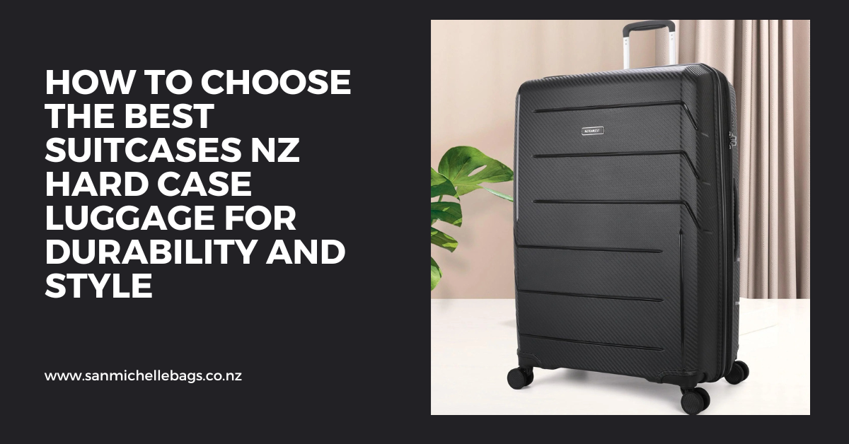 How to Choose the Best Suitcases NZ Hard Case Luggage for Durability and Style