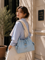 Aubrey Bucket Bag - Blue