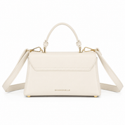 Genevieve Top Handle Bag - Beige