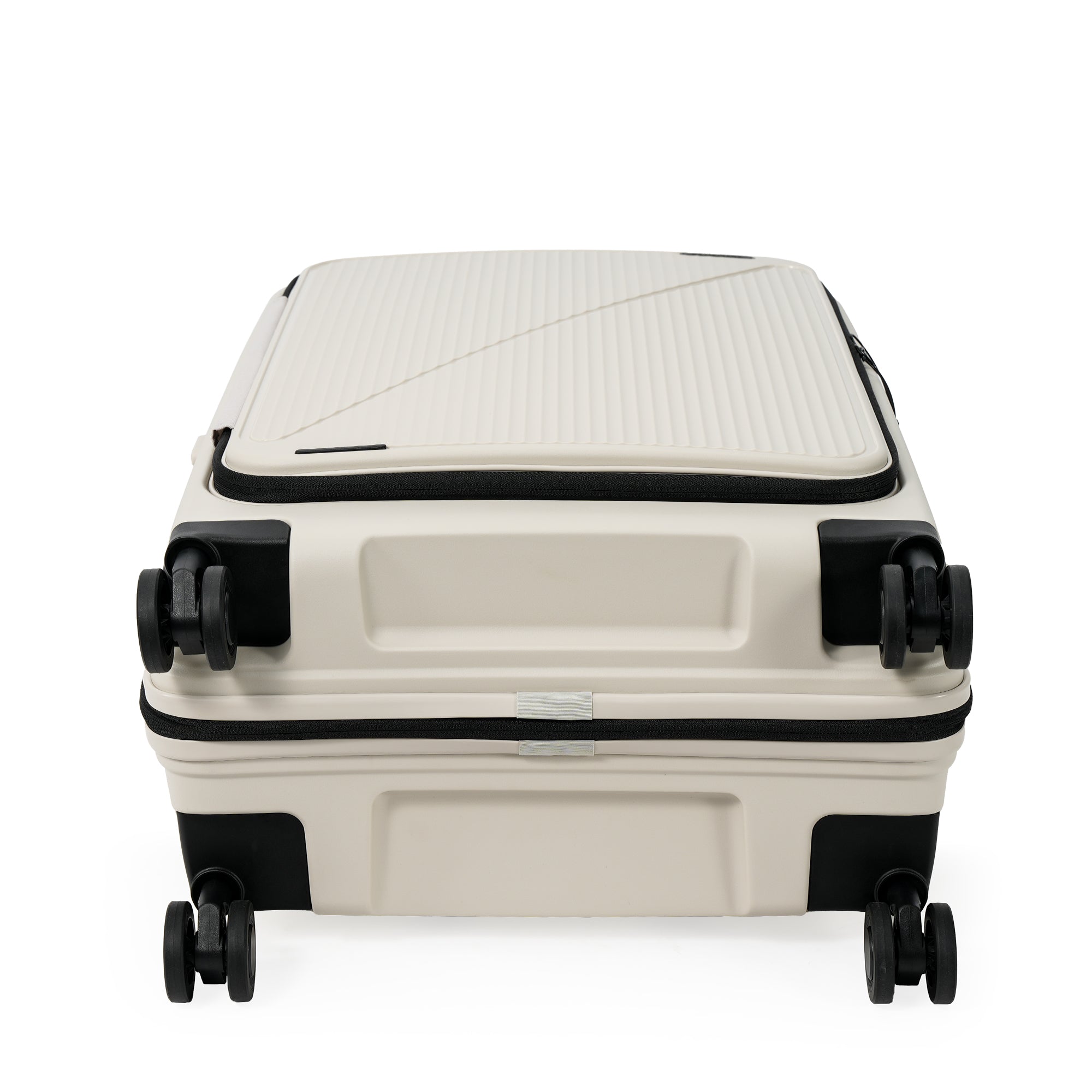 NZTourist Primo Dual Open 77cm Suitcase - Beige
