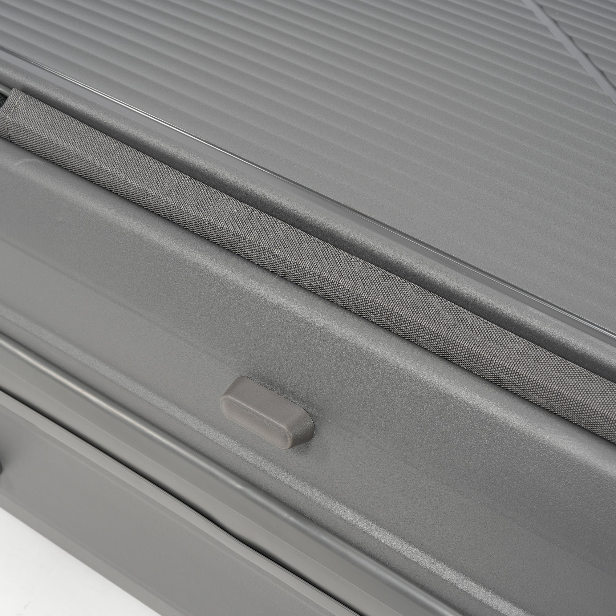 NZTourist Primo Dual Open 77cm Suitcase - Grey