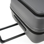 NZTourist Primo Dual Open 77cm Suitcase - Grey