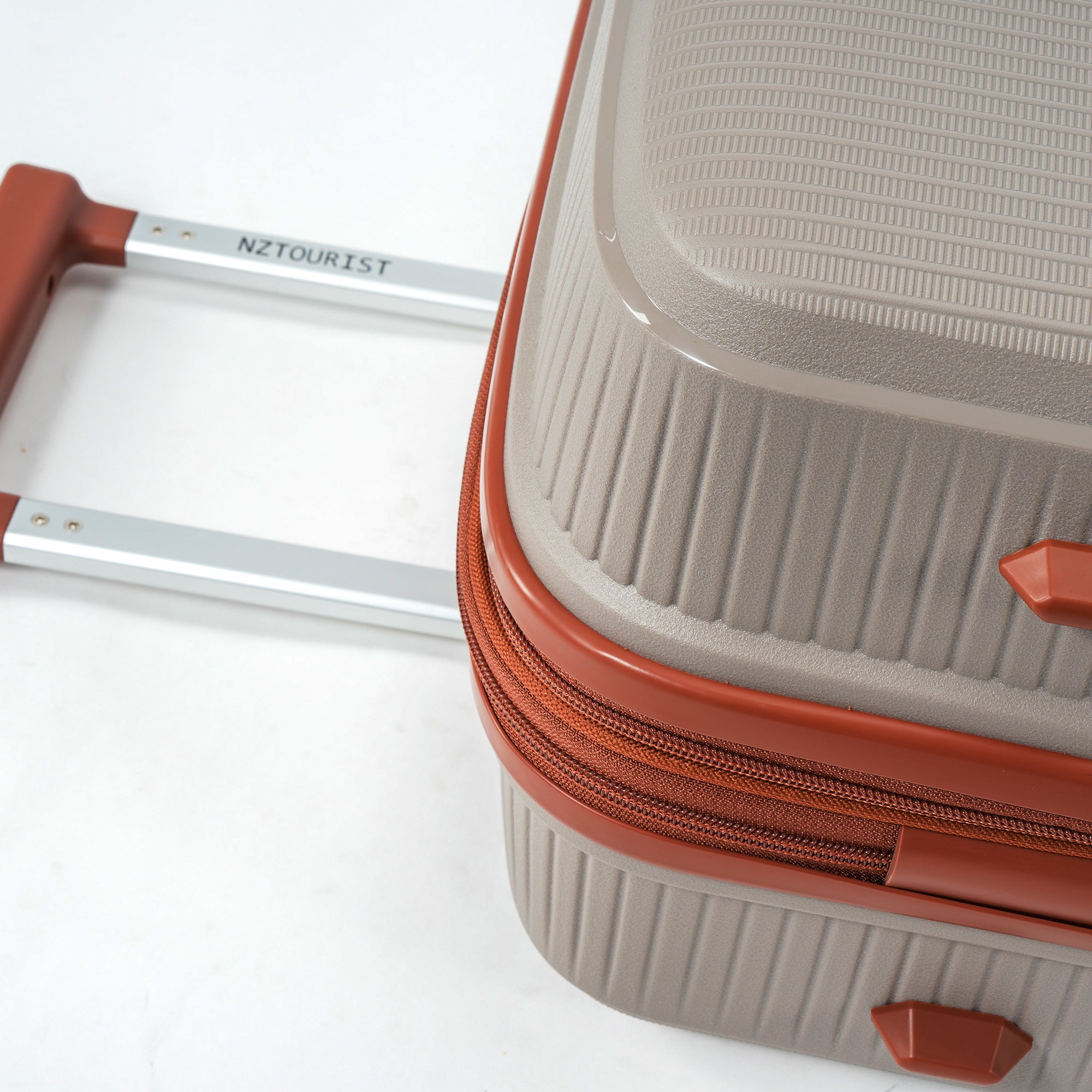 NZTourist Terra Luxe 76cm Suitcase - Taupe