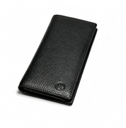 Lennox Long Leather Wallet - Black