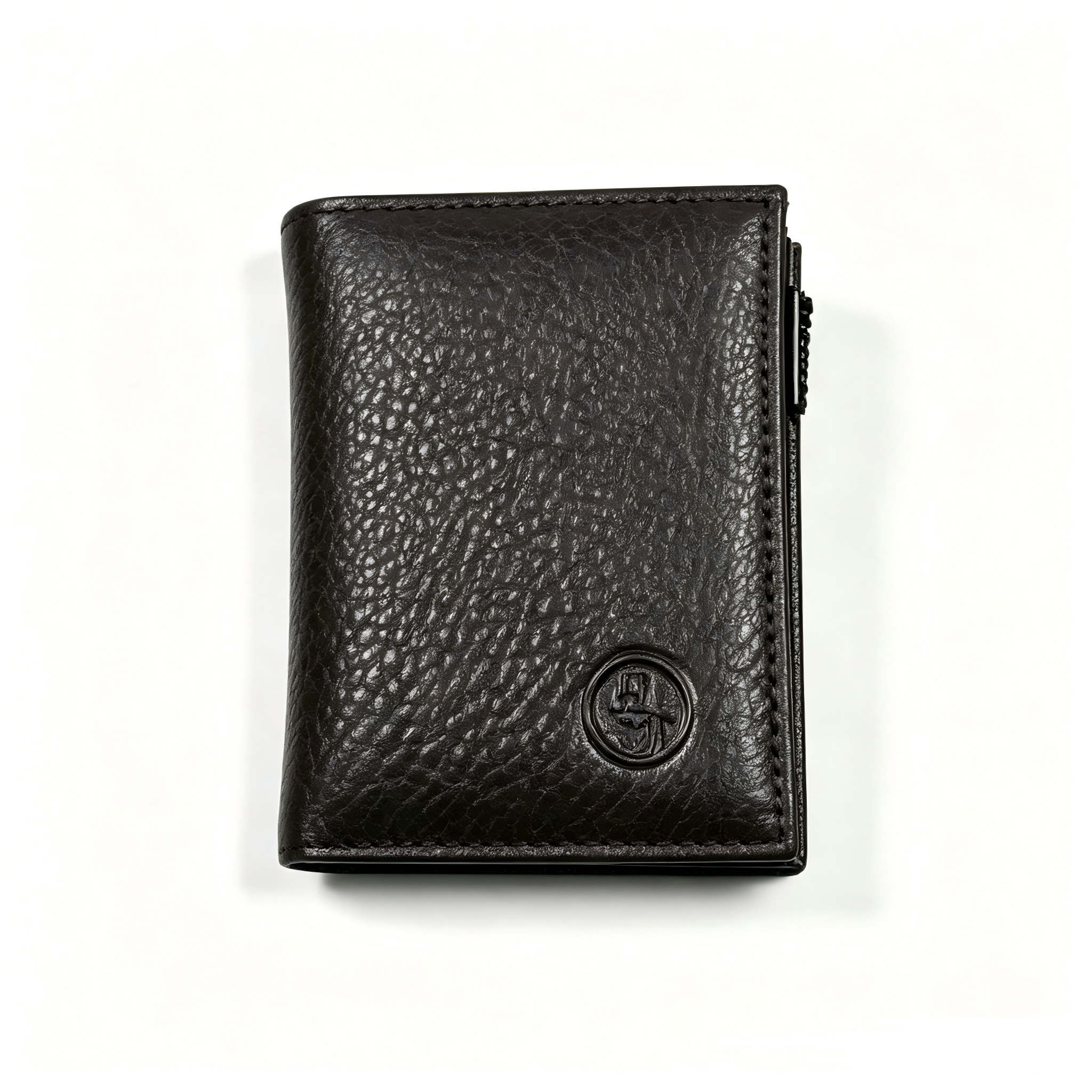 Bennett Pop Up Leather Wallet - Black