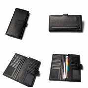 Holden Long Leather Wallet - Black
