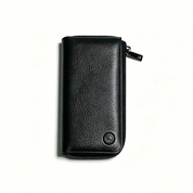 Camden Long Leather Wallet - Black