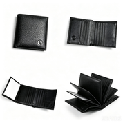 Greyson Leather Wallet - Black