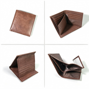 Greyson Leather Wallet - Coffee